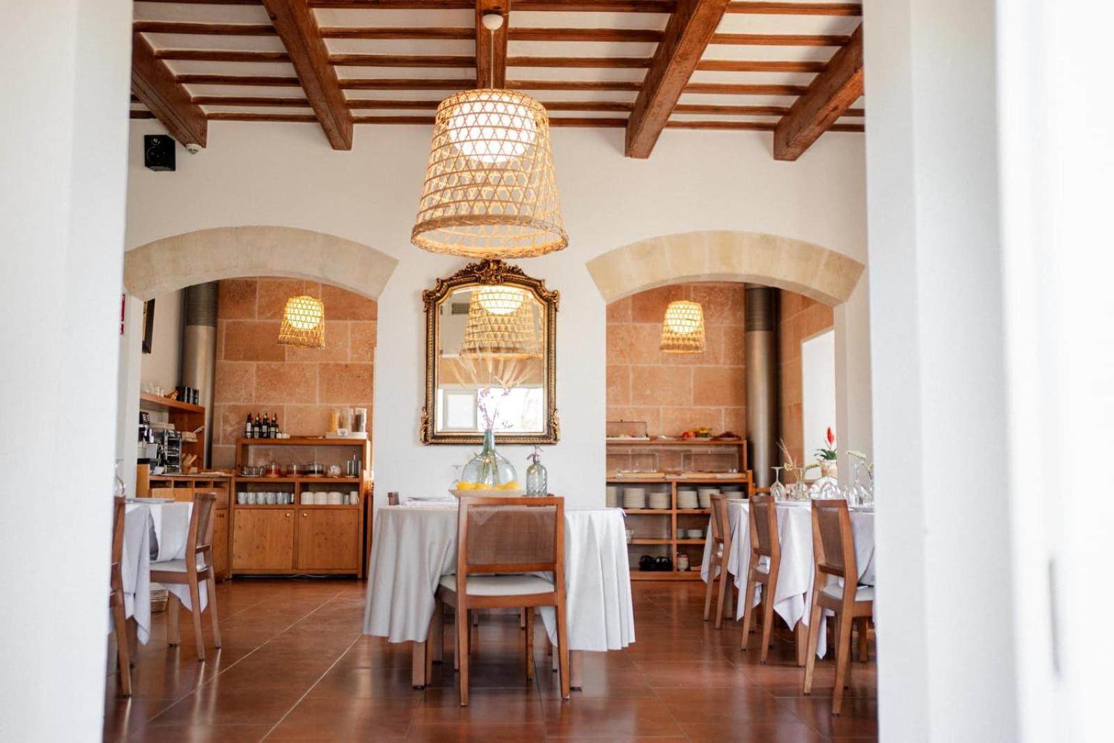 Hotel Rural Binigaus Vell Es Migjorn Gran ภายนอก รูปภาพ